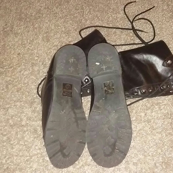 Women's Combat boots - Picture 5 of 5